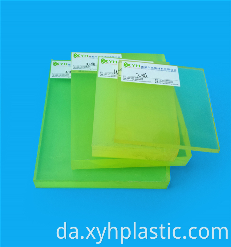 Transparent Clear PU Plates